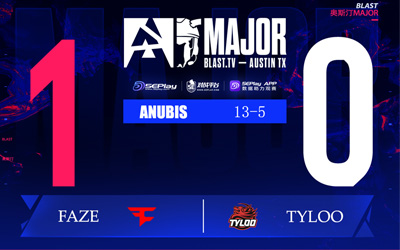 奧斯汀Major戰(zhàn)報(bào)：FaZe 13-5碾壓TYLOO晉級(jí) rain EliGE爆發(fā)