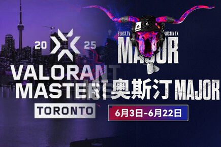 數(shù)據(jù)統(tǒng)計(jì)：CS2奧斯汀Major vs 無畏契約多倫多大師賽：峰