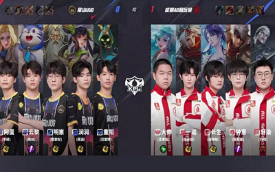 AG超玩會2-0碾壓UUG KPL夏季賽 團(tuán)戰(zhàn)配合 夏侯惇雙大